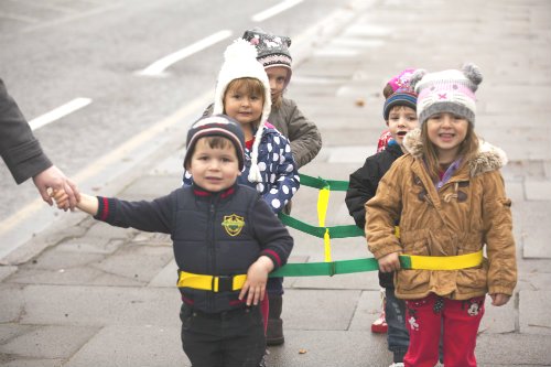 Kids Safety Reins Walkodile® Safety Web 4 child - Childrens Walking Rope 